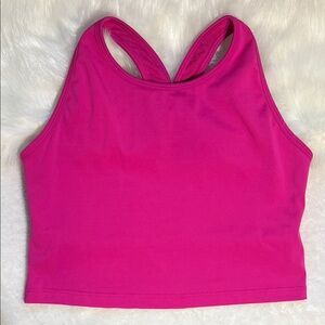 Beyond Yoga Fuchsia Sports Bra